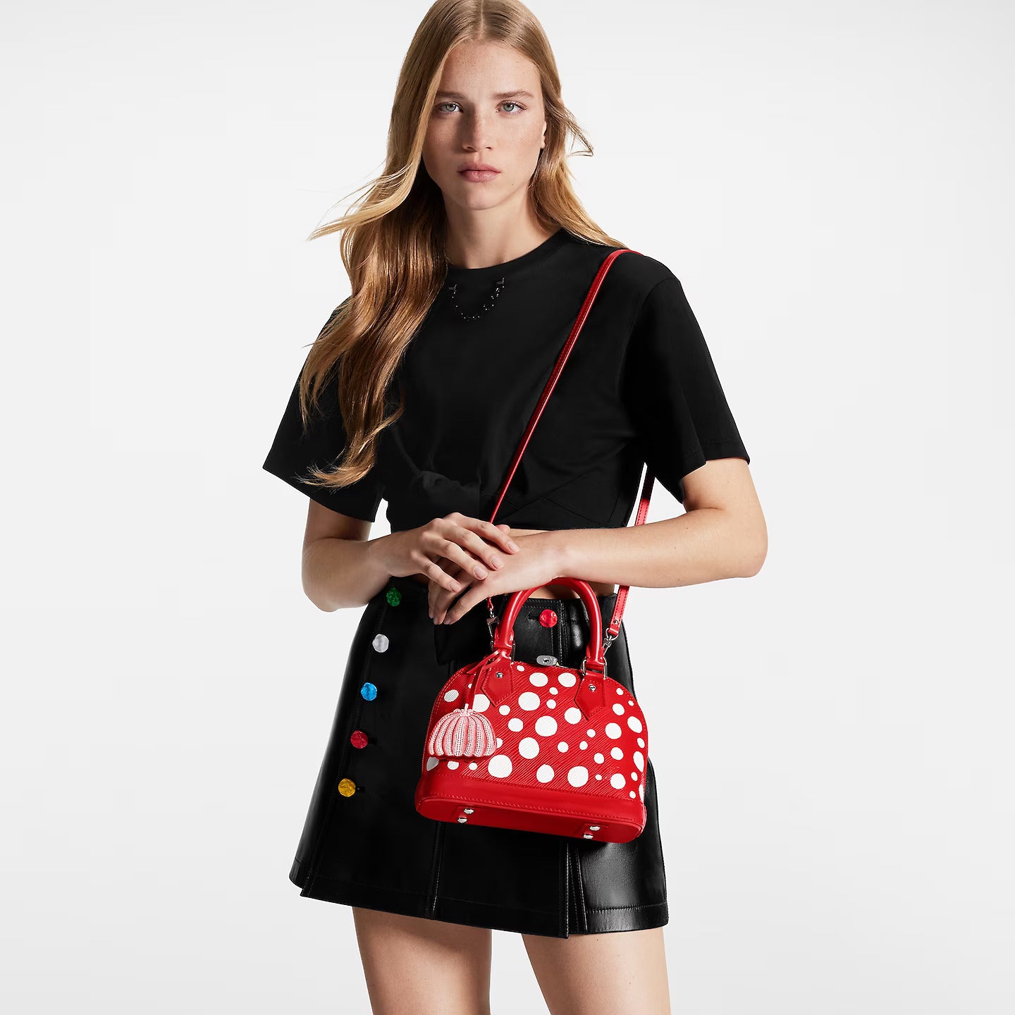 Rouge Blanc M21698 LV x YK Alma BB