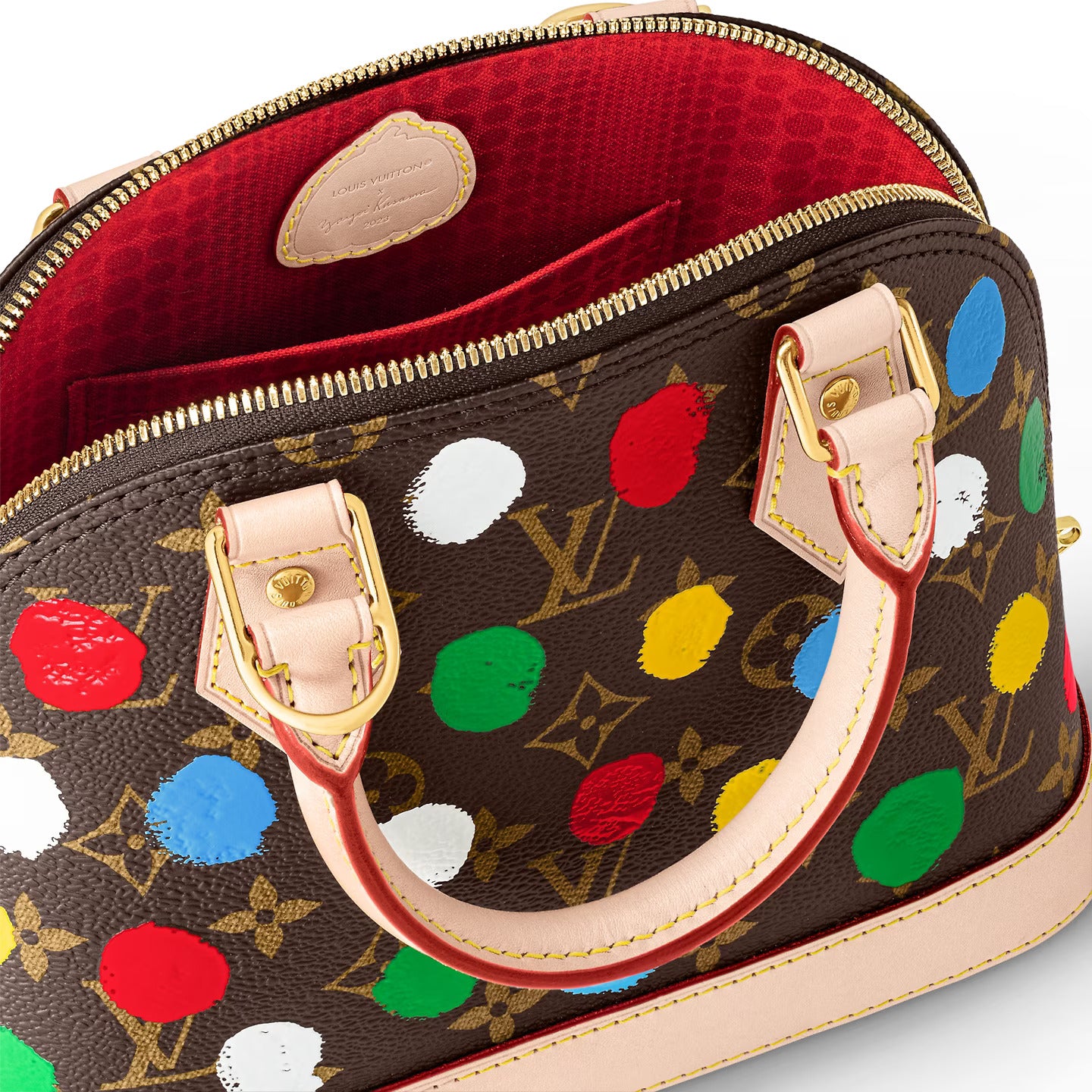 Monogram coated canvas M46431 LV x YK Alma BB