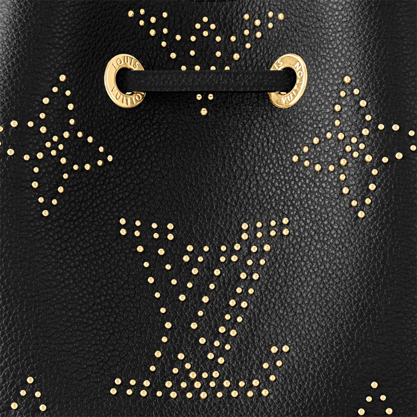M46734 Néonoé BB Black Monogram Empreinte Studs