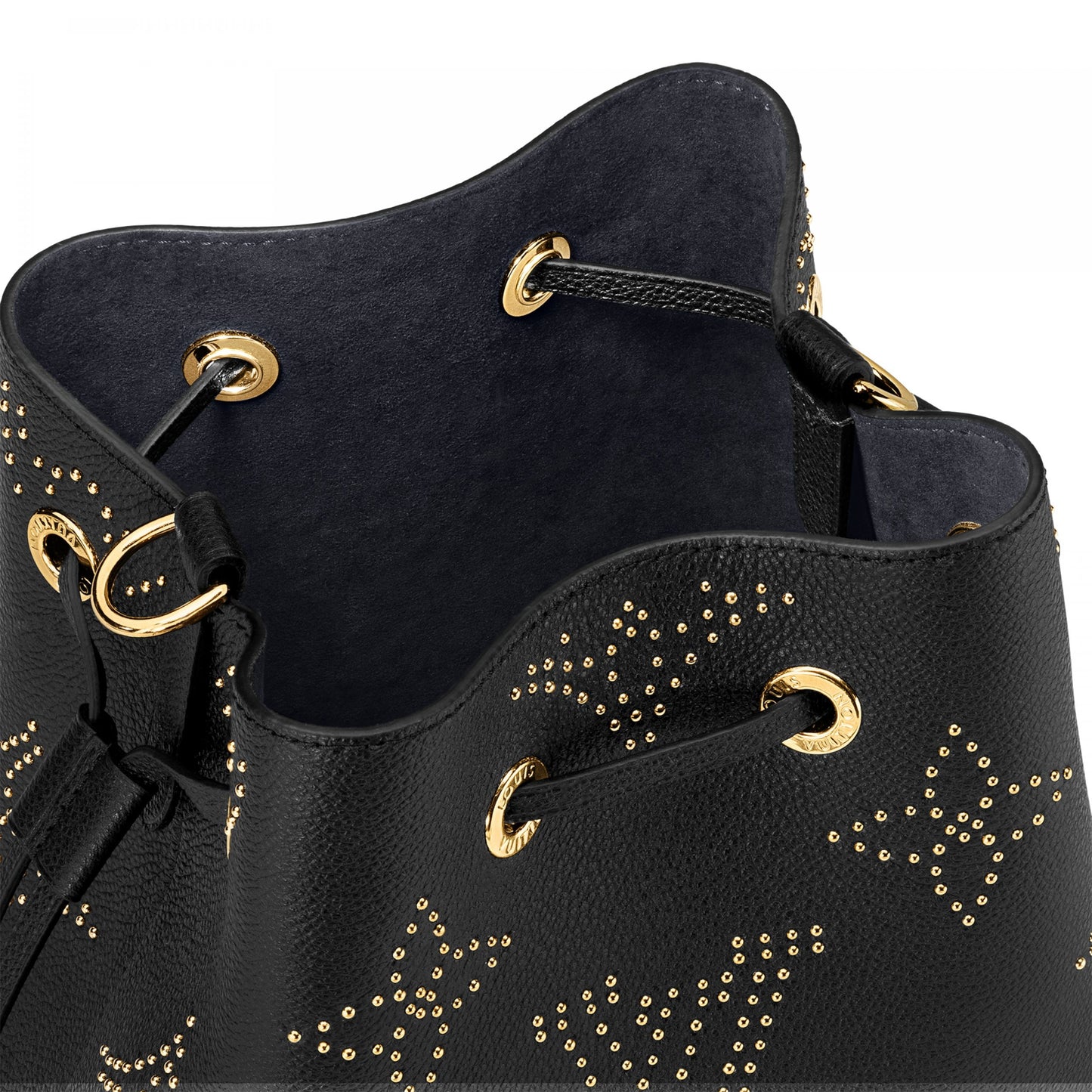 M46734 Néonoé BB Black Monogram Empreinte Studs