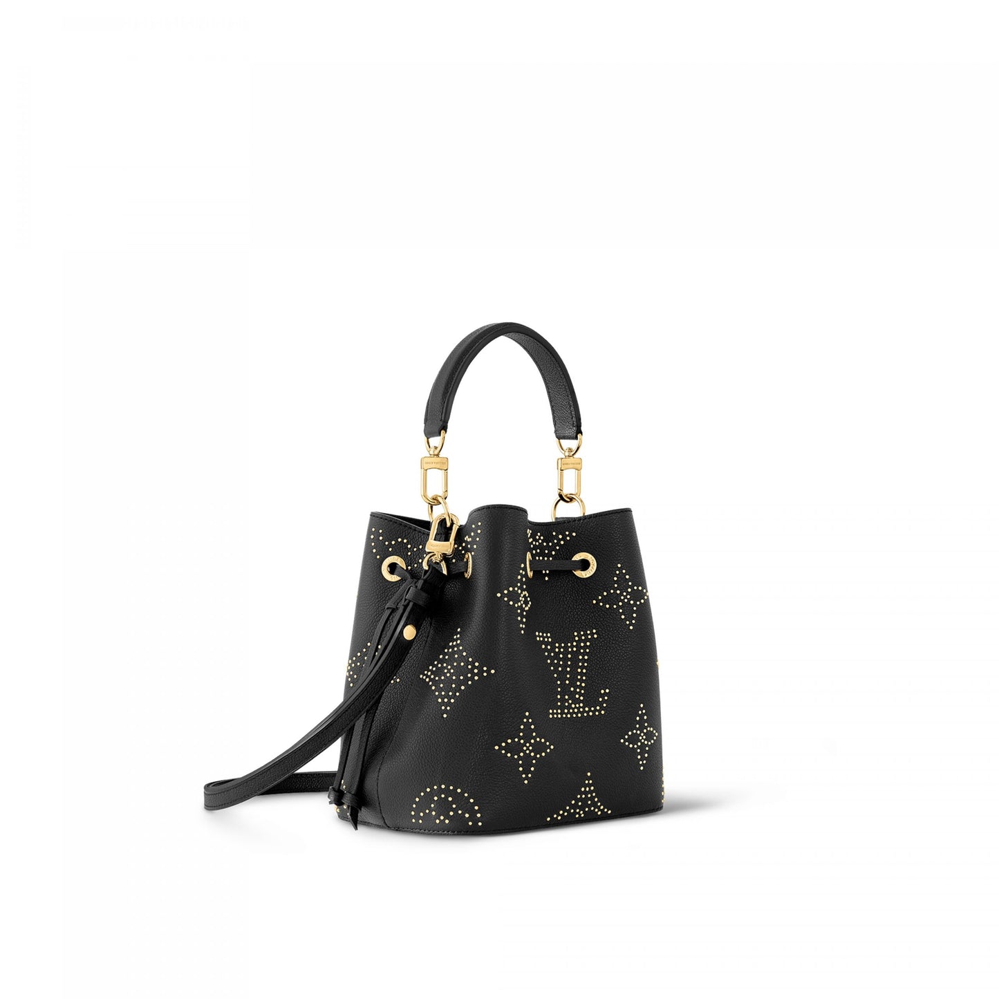 M46734 Néonoé BB Black Monogram Empreinte Studs