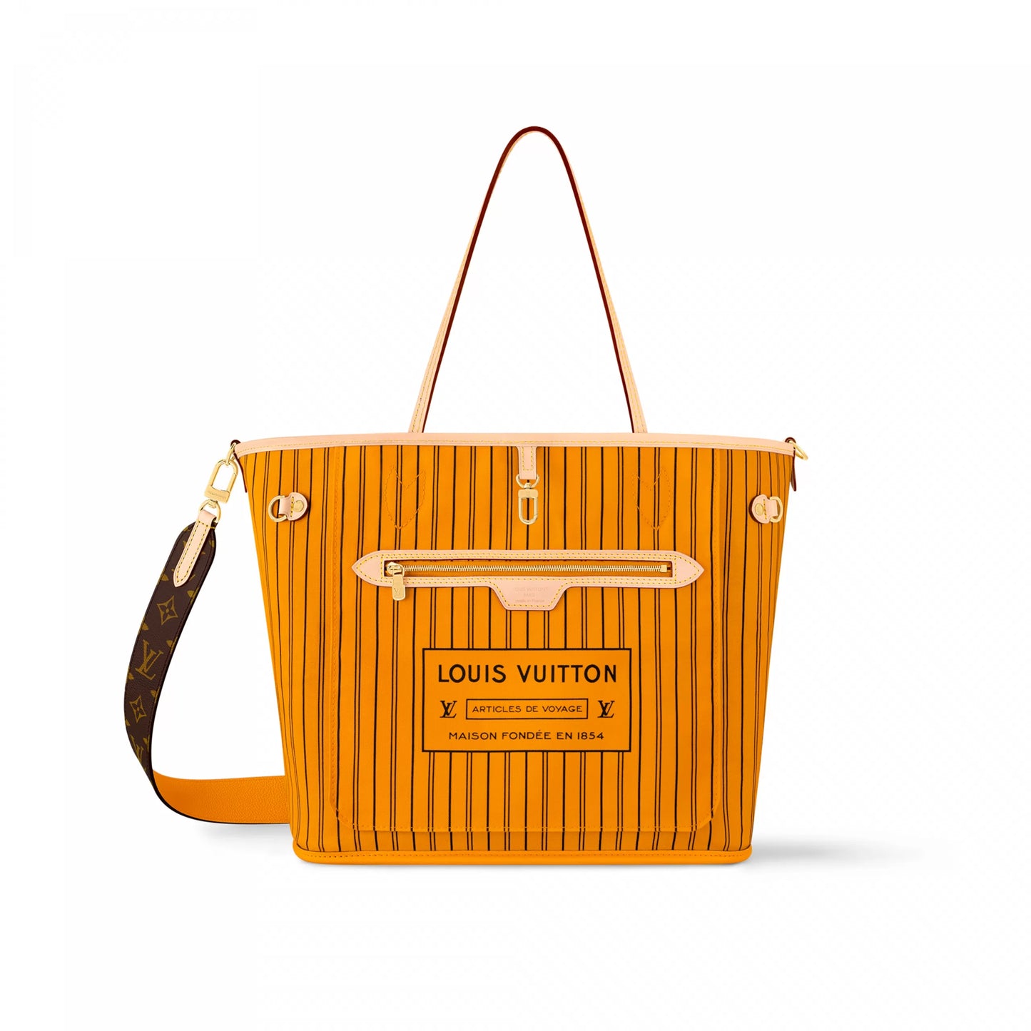 M12109 Neverfull Bandoulière Inside Out BB Dark Fango