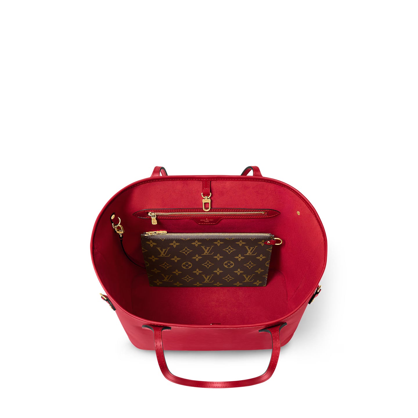 M12755 Neverfull MM Castillan Red