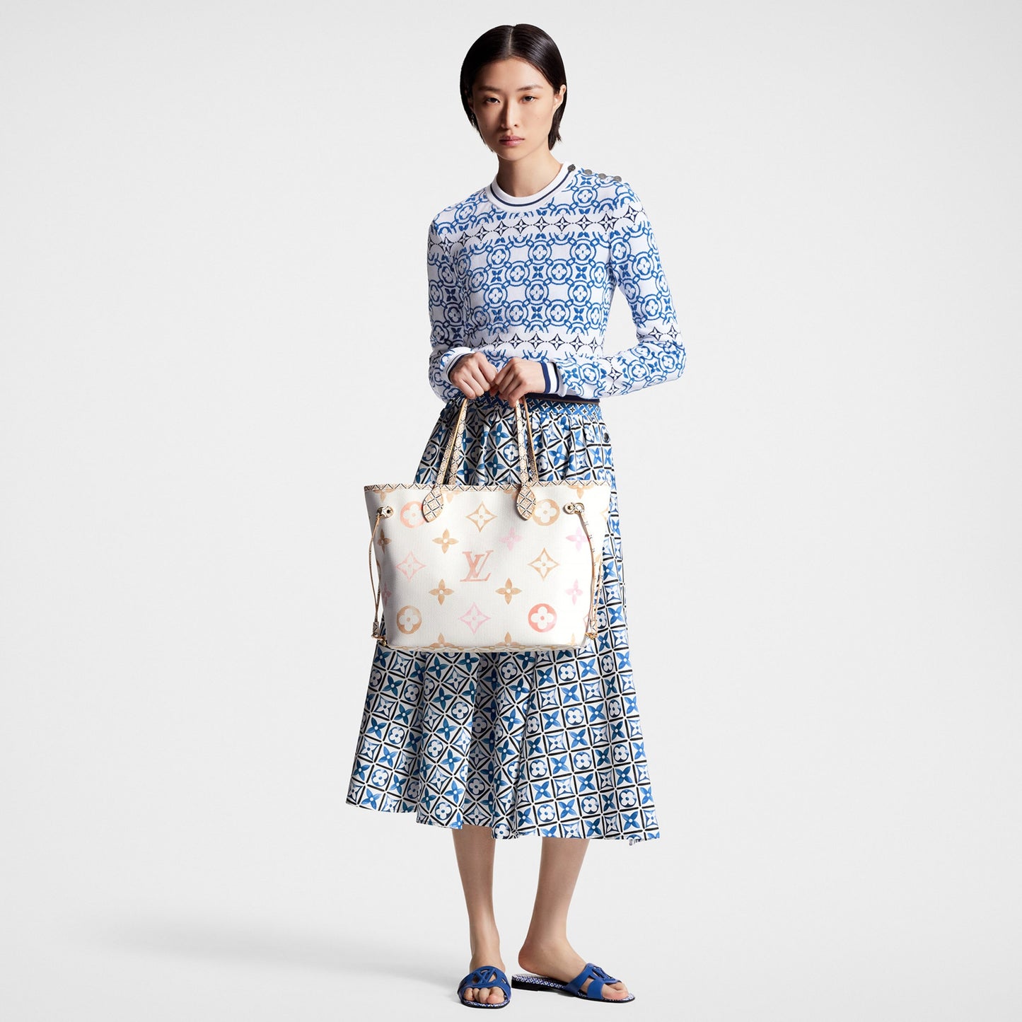 M22978 Neverfull MM Beige Monogram