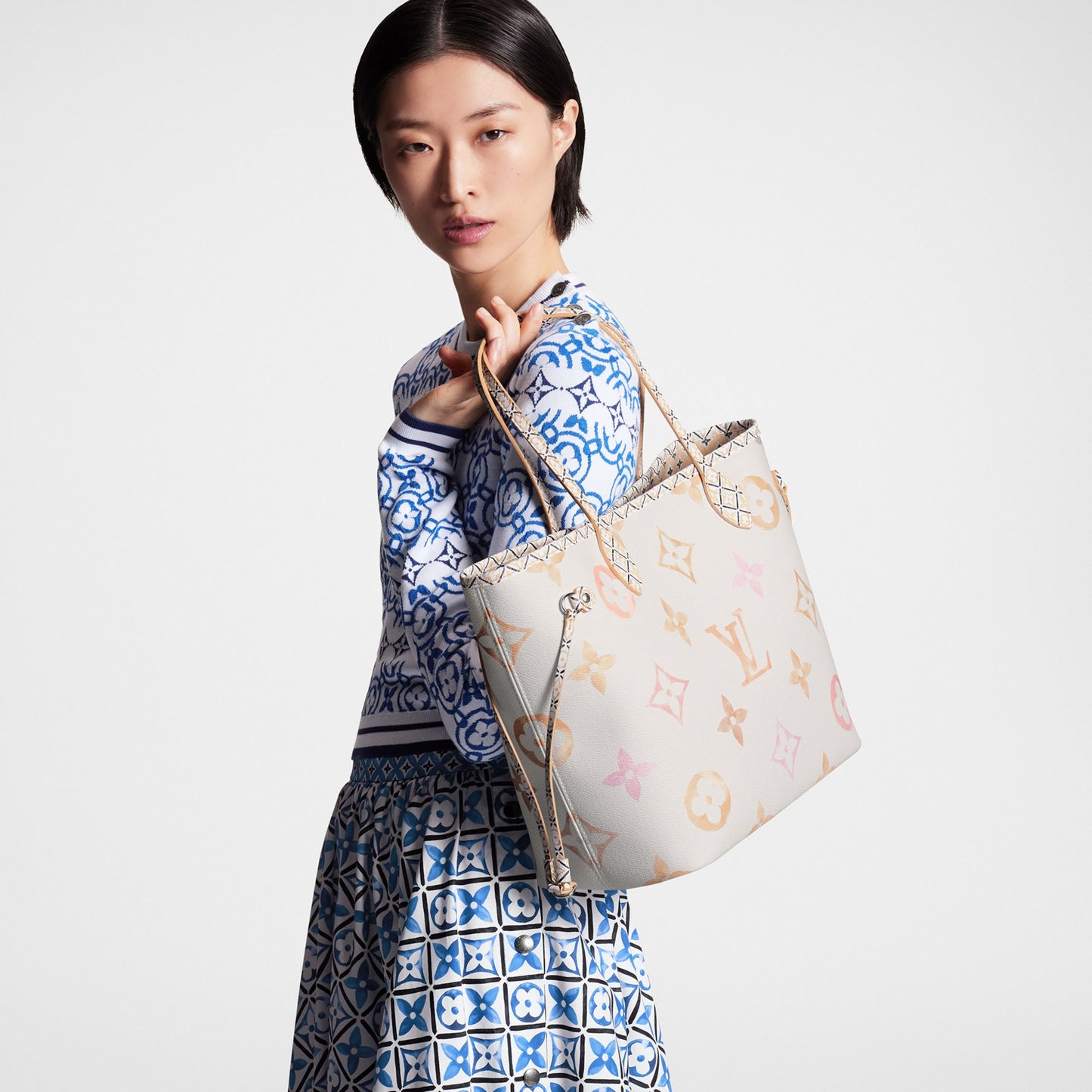 M22978 Neverfull MM Beige Monogram