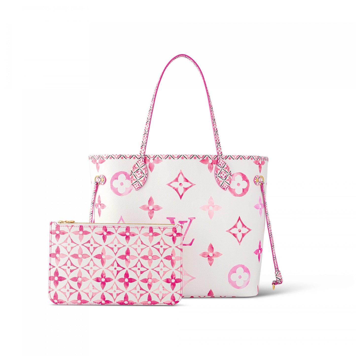 M22980 Neverfull MM Pink Monogram