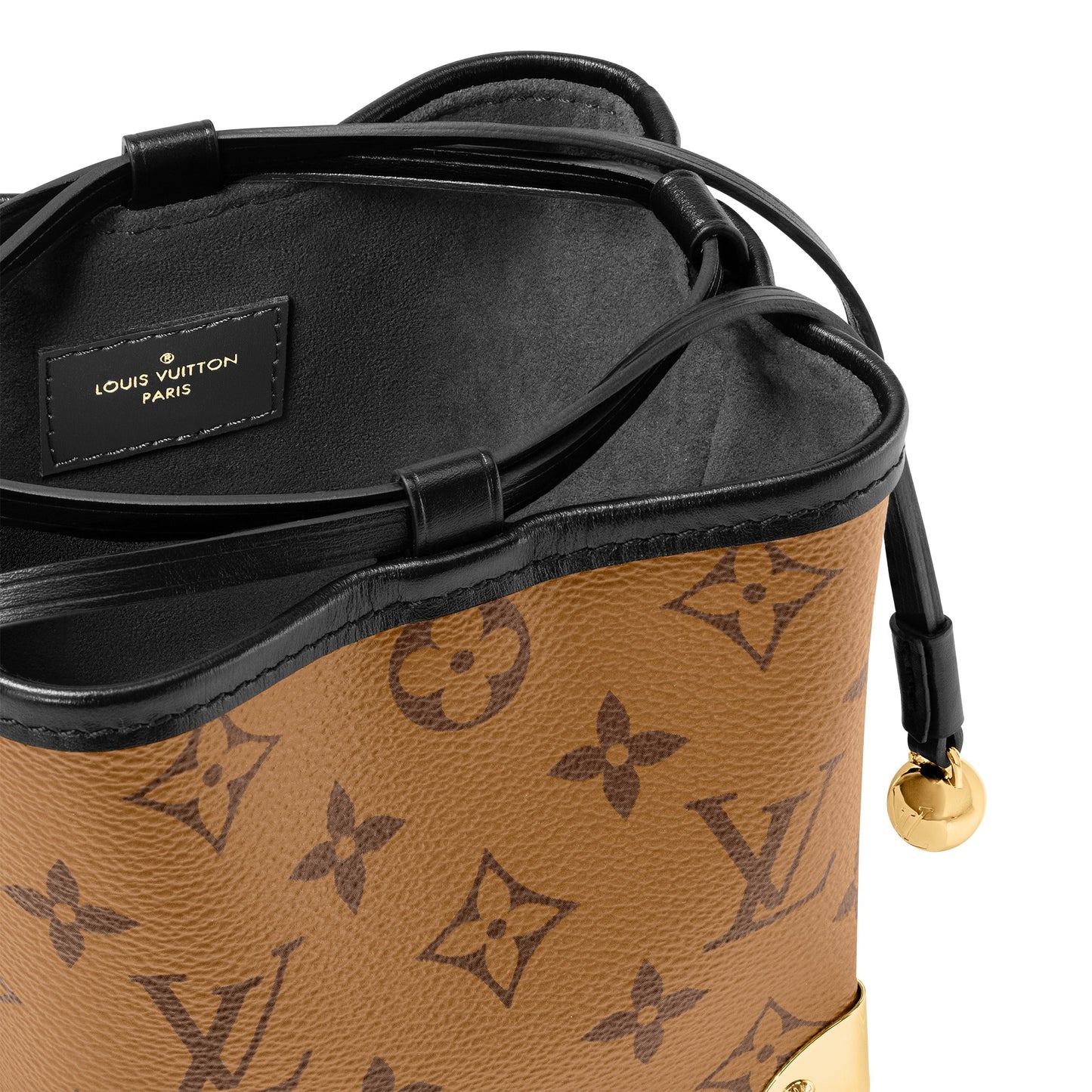M82885 Noé Purse LV Charms Monogram Reverse