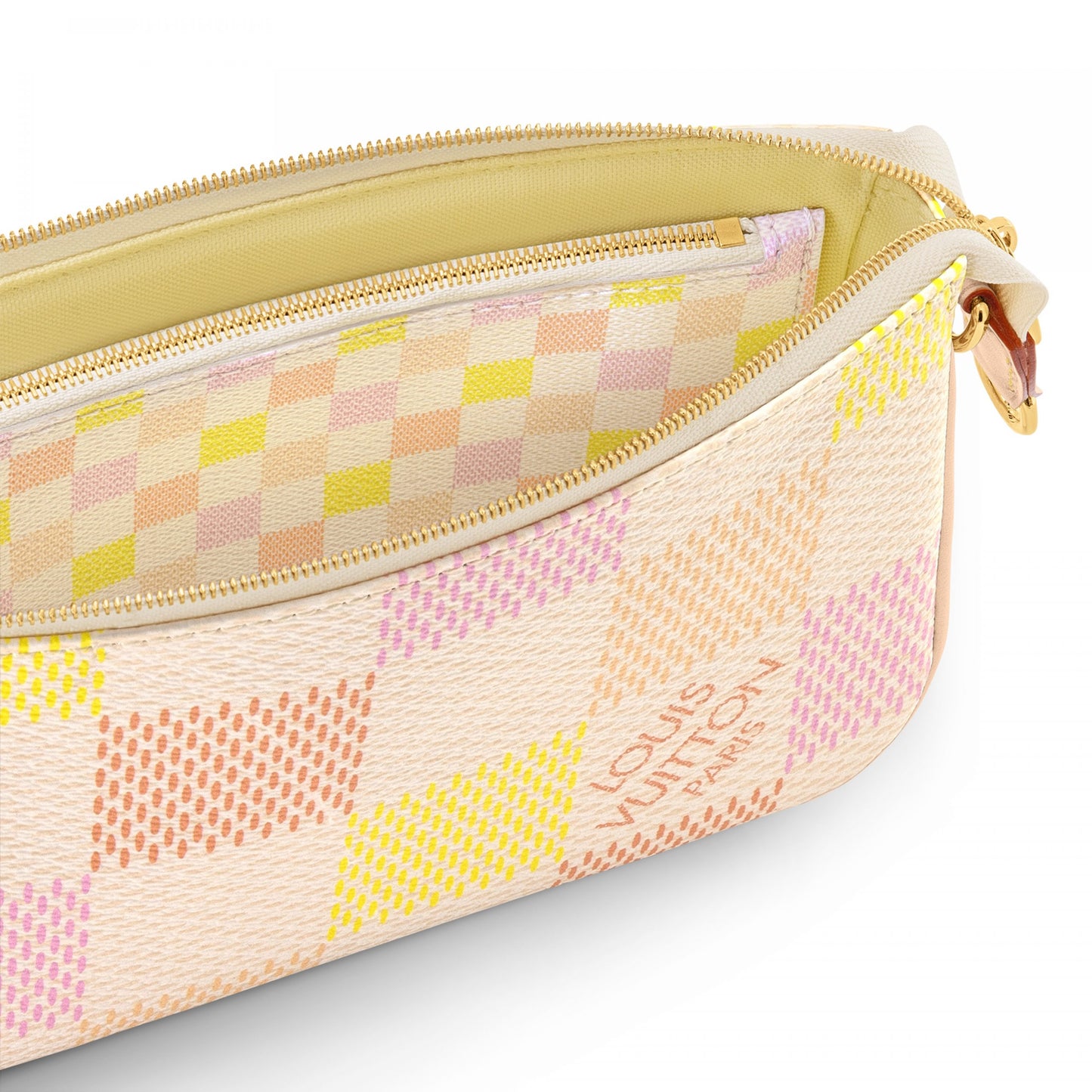 N40642 Pochette Accessoires Peach Pink
