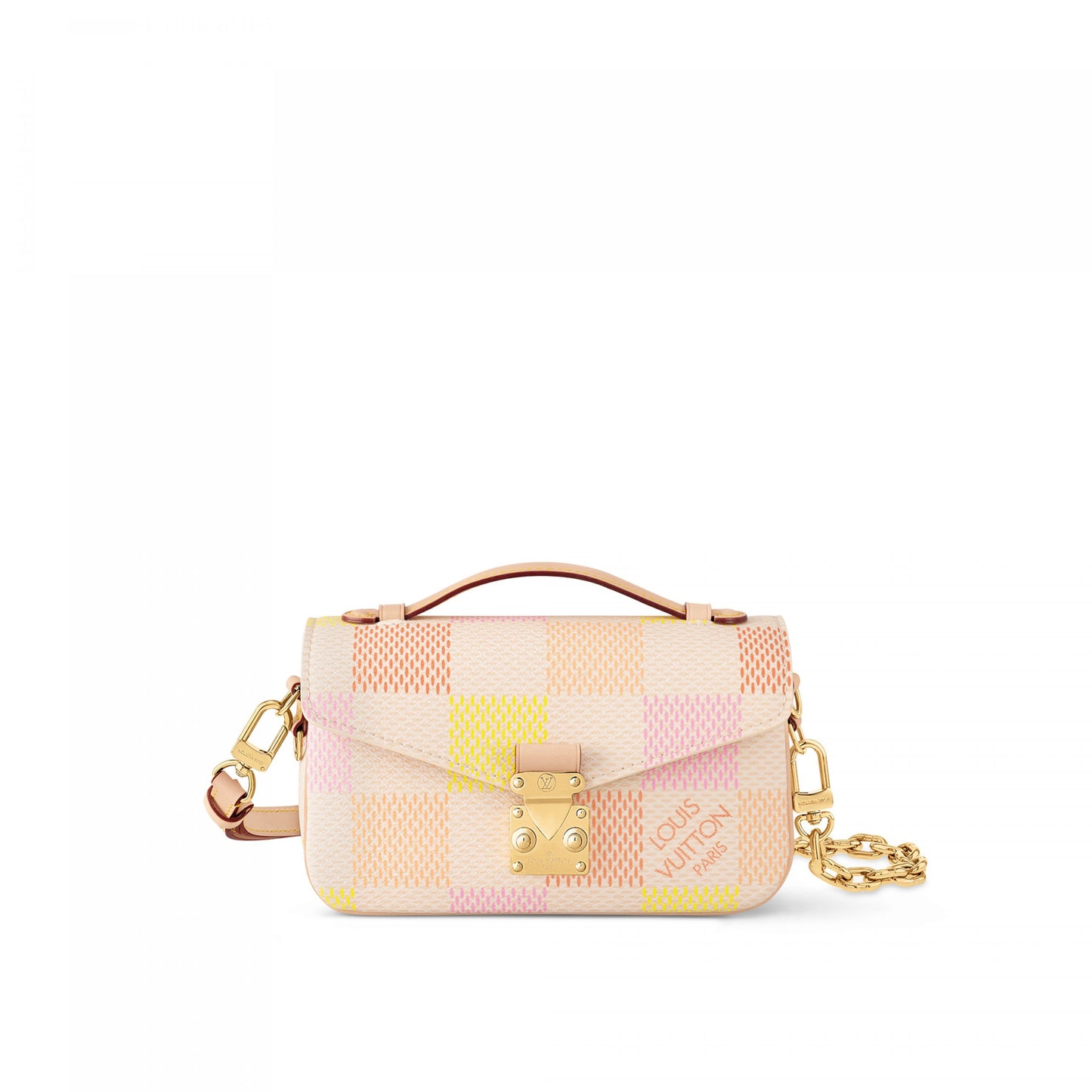 N40749 Pochette Métis East West Peach