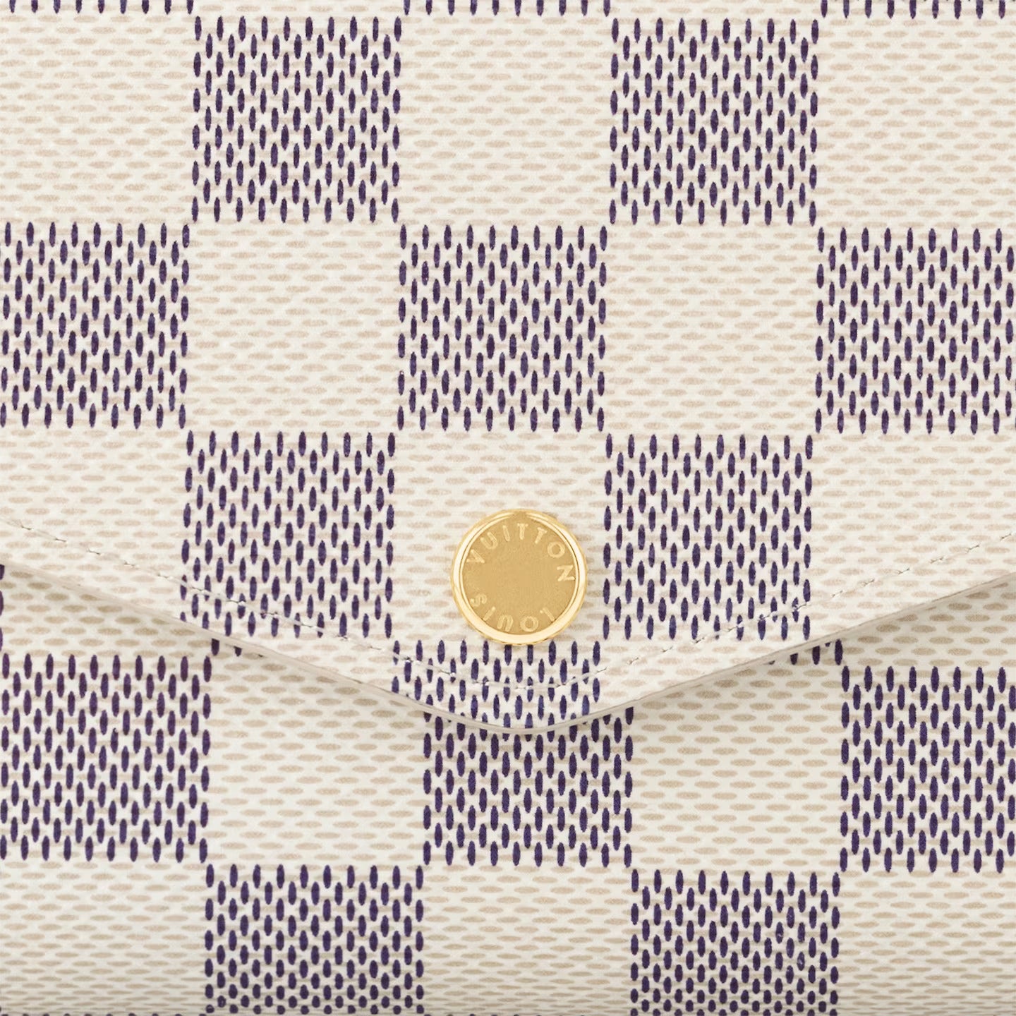 Damier Azur Canvas N63208 Sarah Wallet