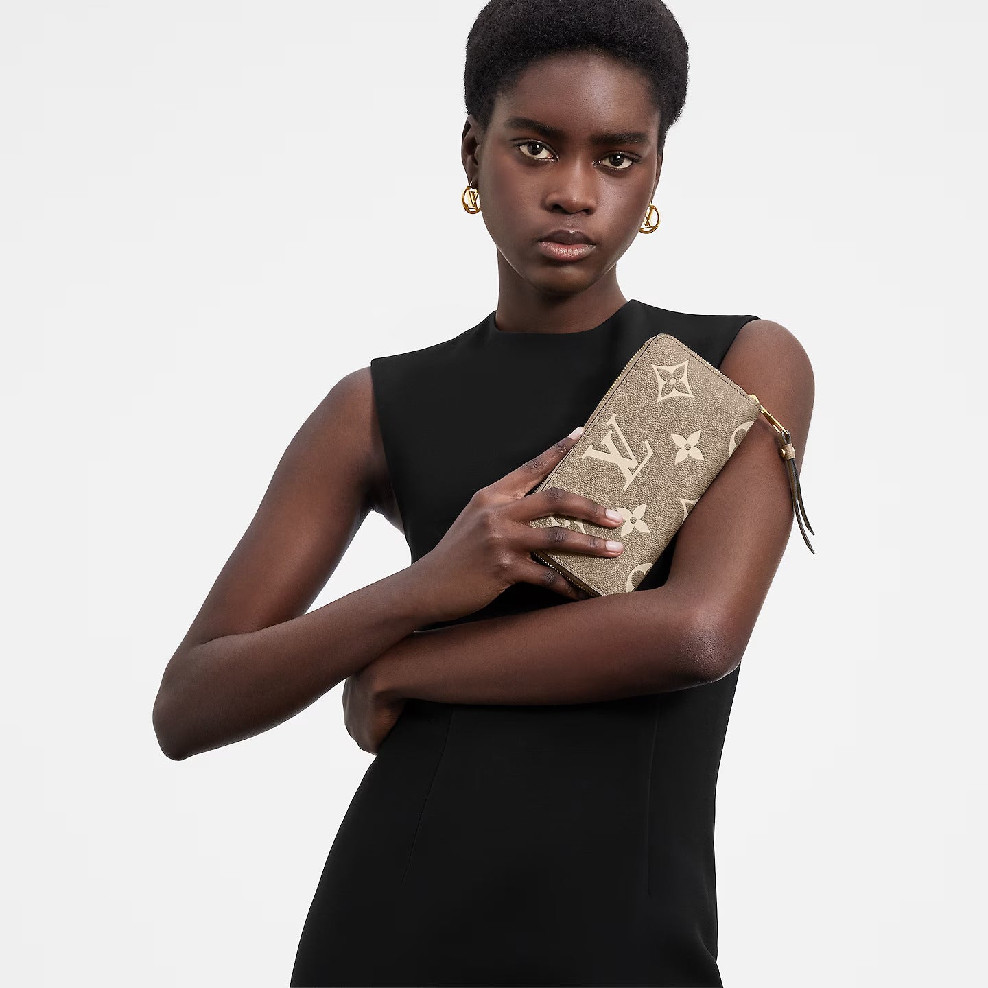 Dove/Cream M69794 Zippy Wallet
