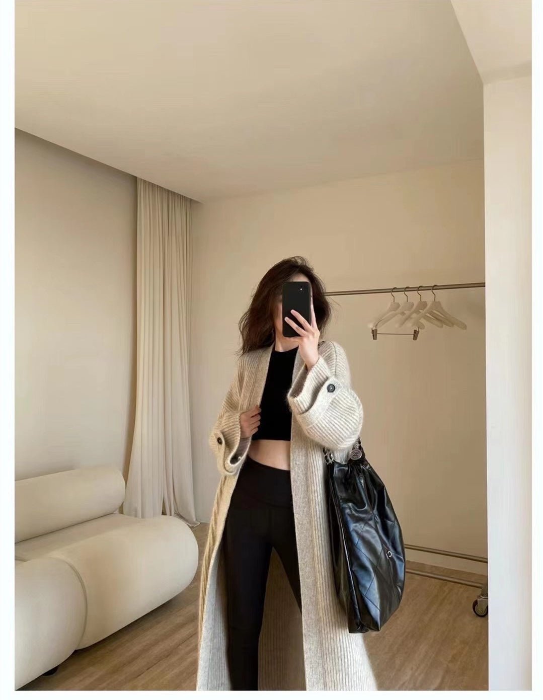 Mid-Length Soft Knit Pullover