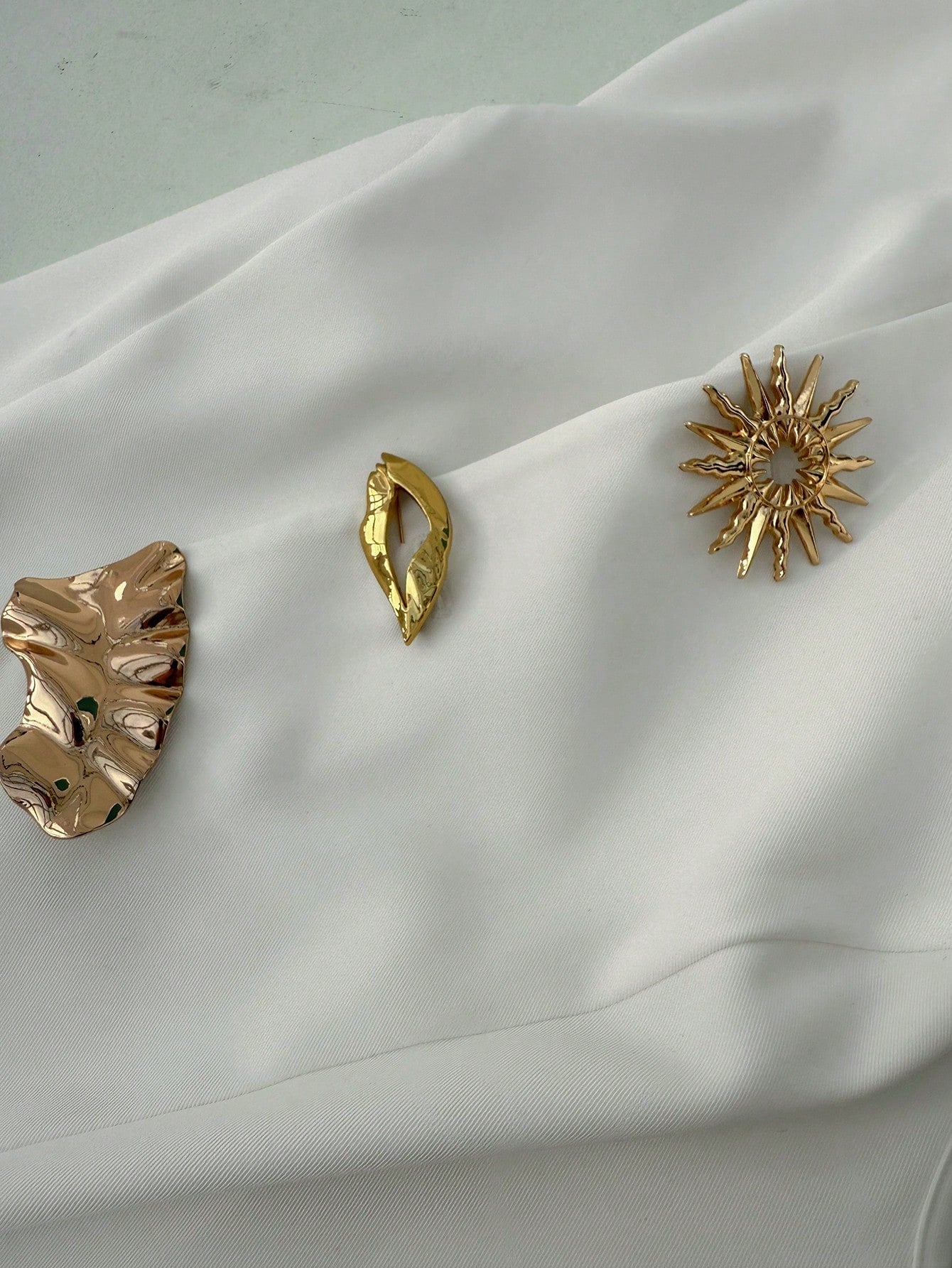 White Metallic Office Blazer