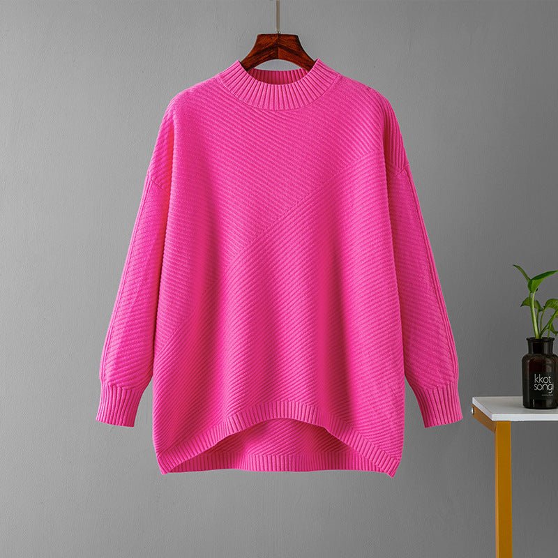 Retro Loose Knit Pullover