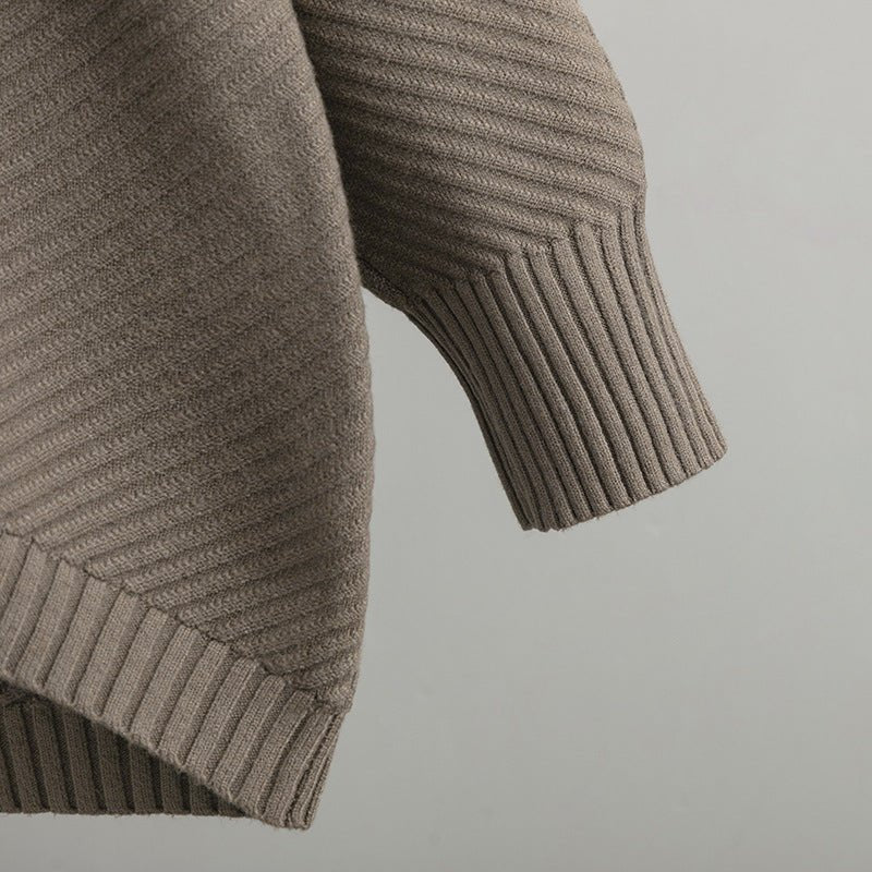 Retro Loose Knit Pullover