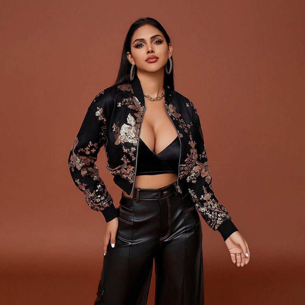 Sequin Embroidery Jacket