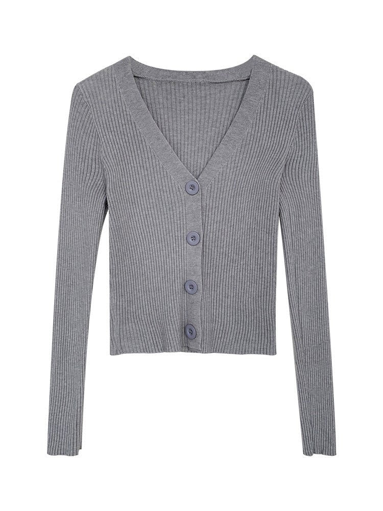 Slim V-Neck Commuter Cardigan