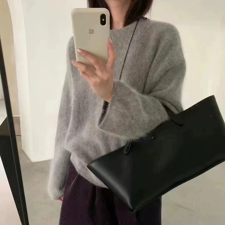 Soft Waxy Mink Fleece Pullover