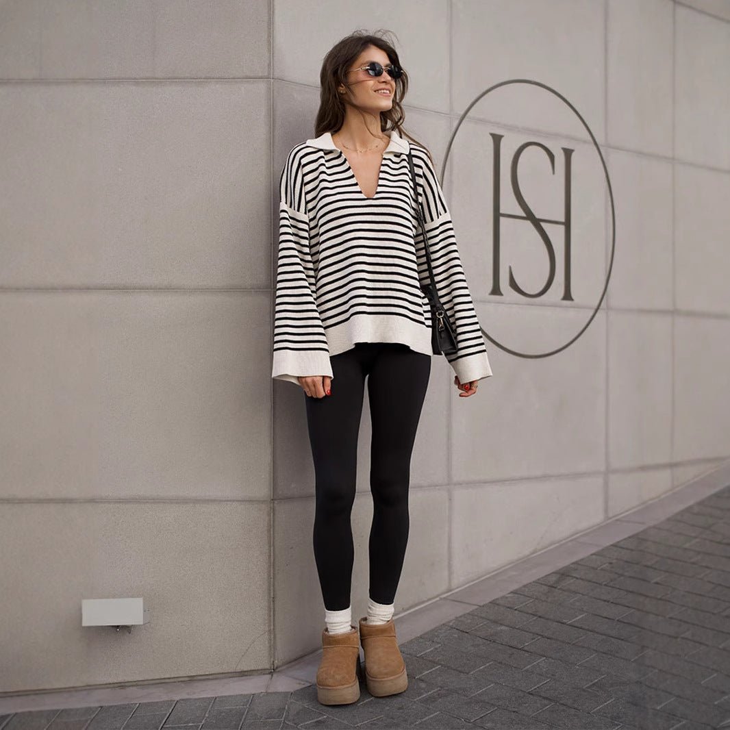 Loose Fit Casual Pullover