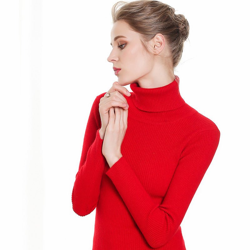 Women’s High Collar Sweater