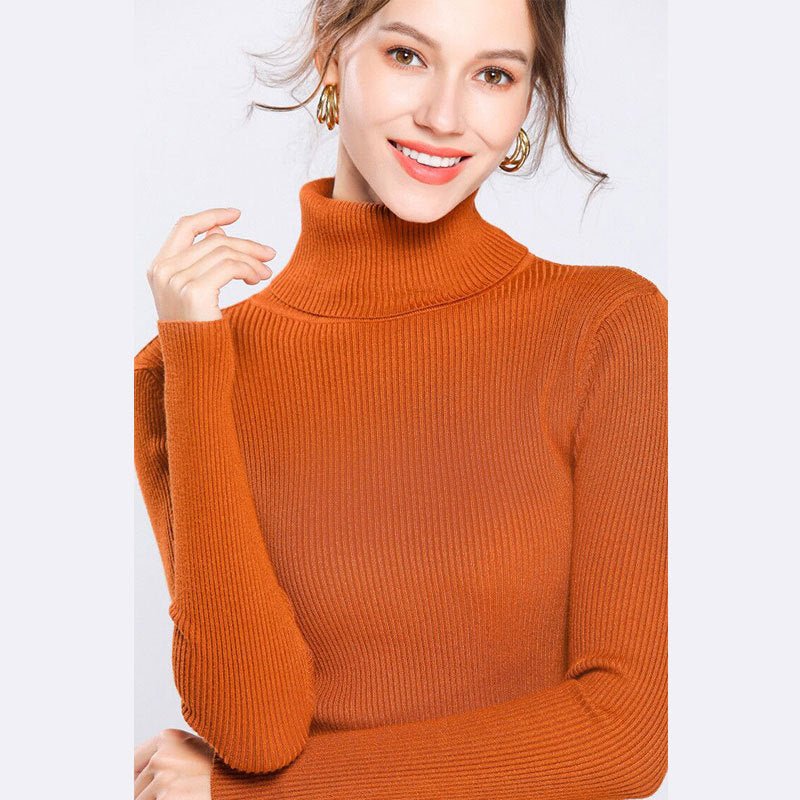 Women’s High Collar Sweater