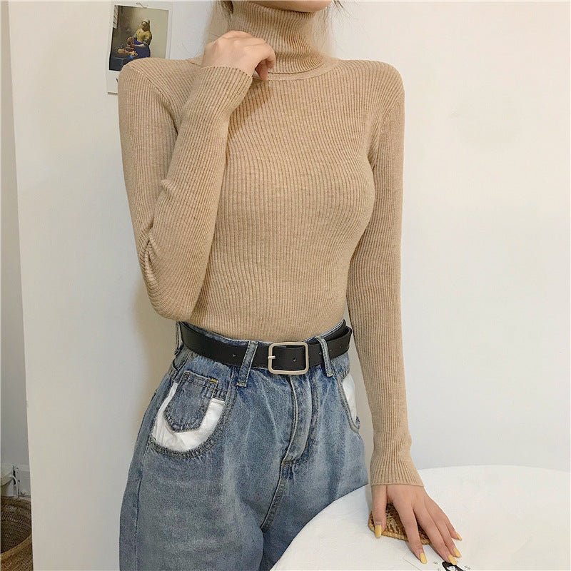 Women’s High Collar Sweater