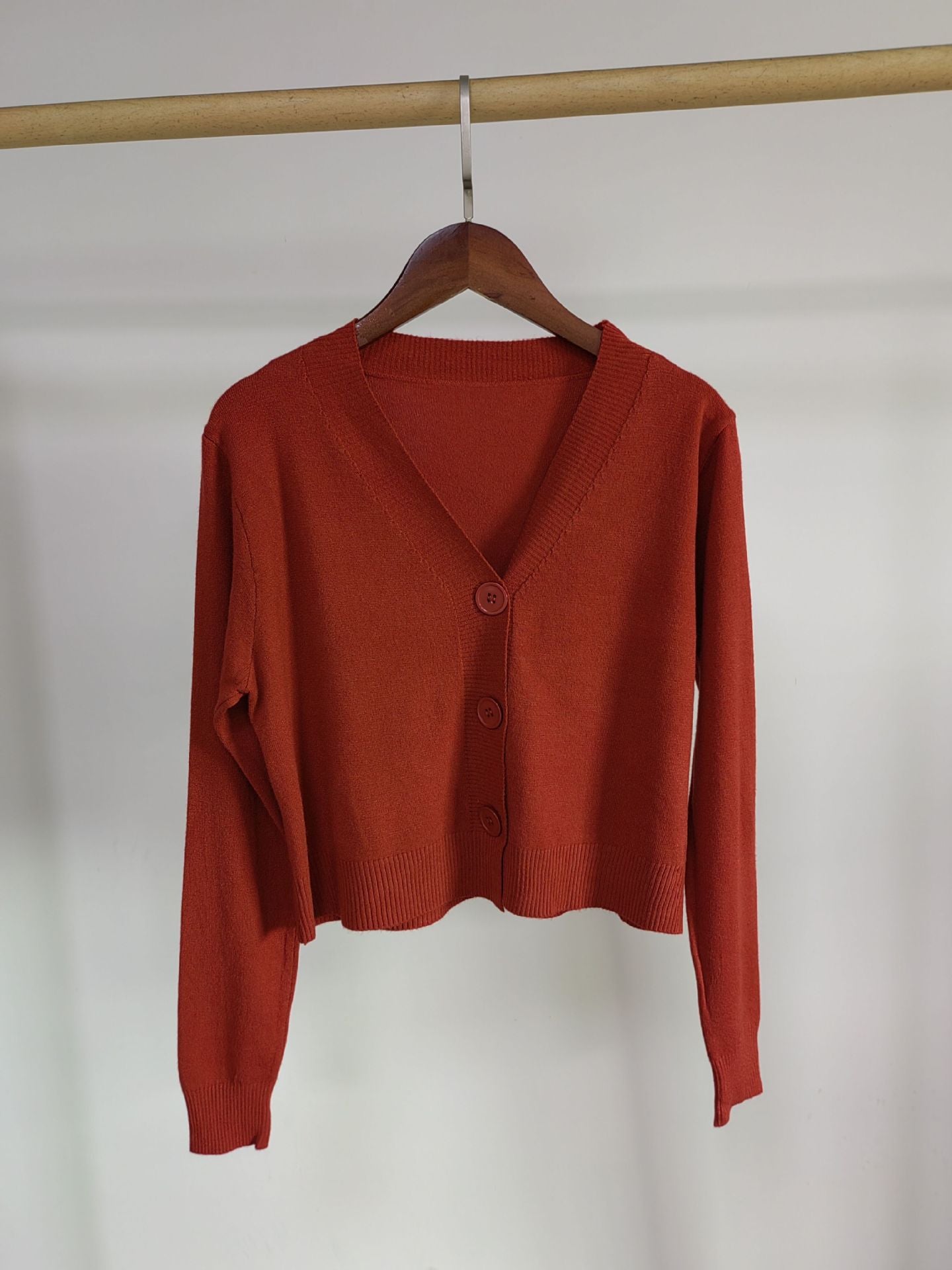 Loose V-Neck Commuter Cardigan