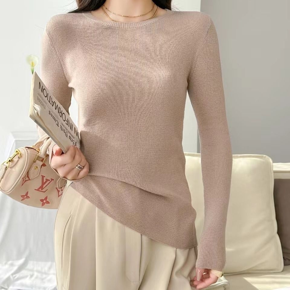 Slim Andy Velvet Pullover