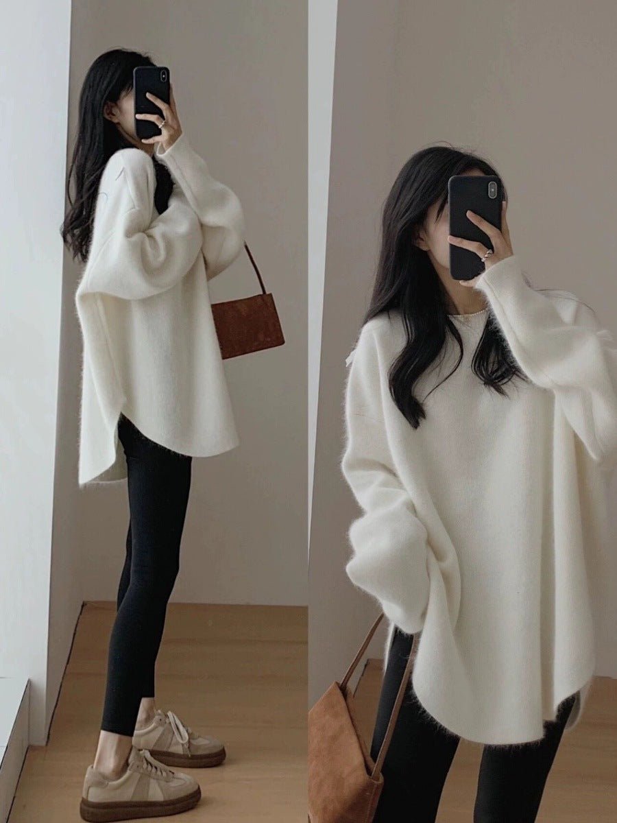 Loose Casual Knit Pullover