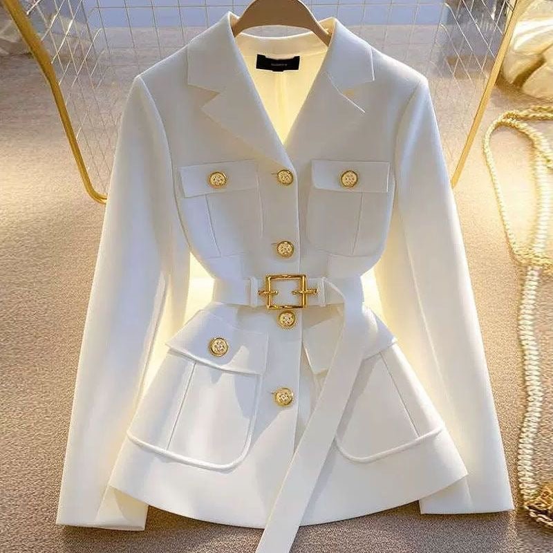 Slim Single-Breasted Blazer