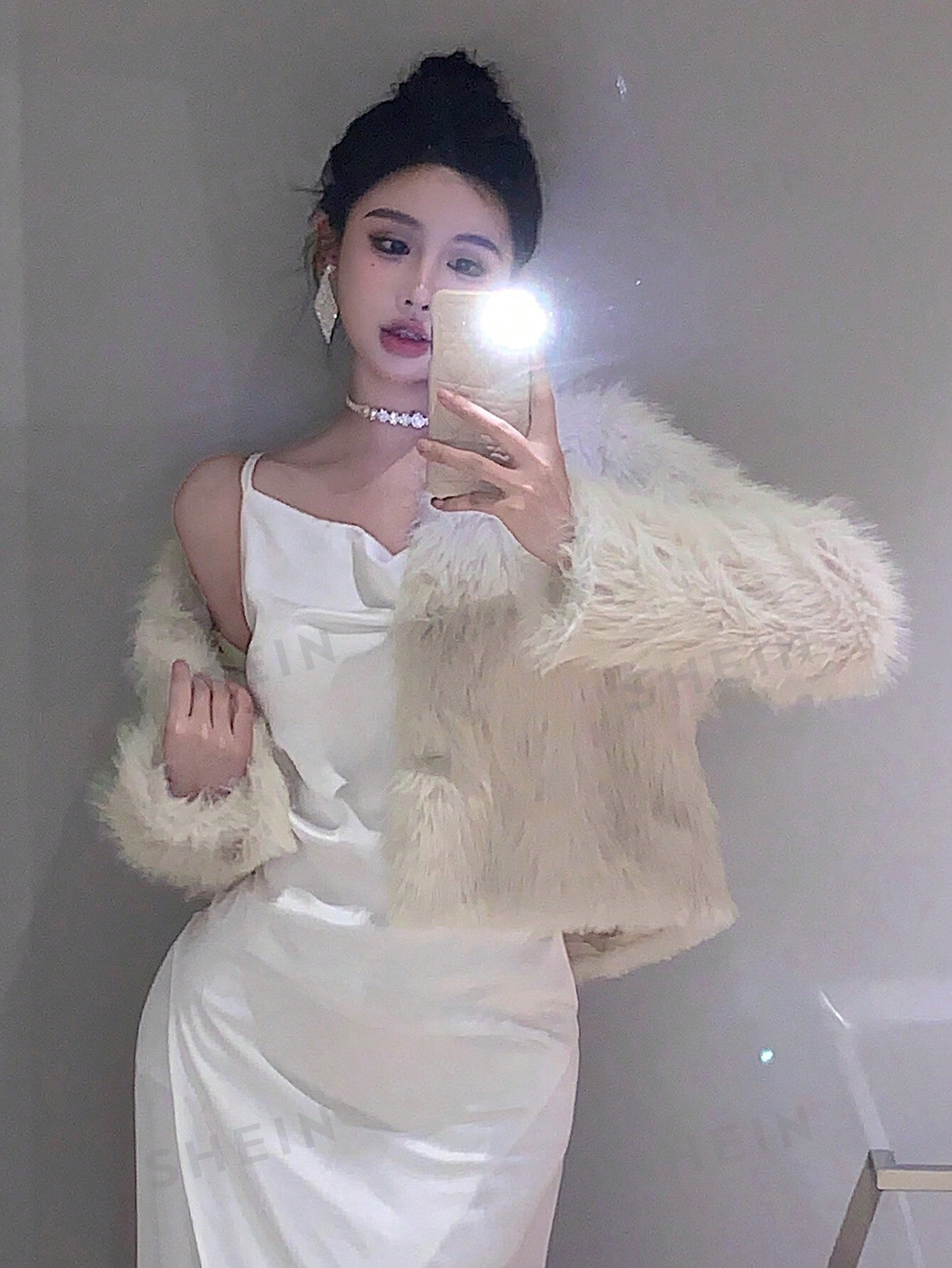 Fleece Short Elegant Jacket