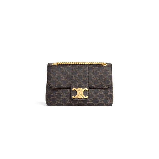 Medium  VICTOIRE BAG WITH LOGO PRINT