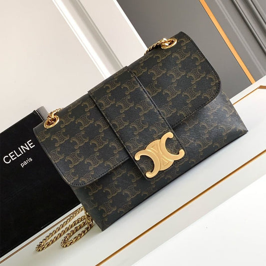 Medium  VICTOIRE BAG WITH LOGO PRINT