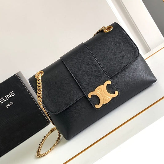 Medium  VICTOIRE bag in soft calfskin