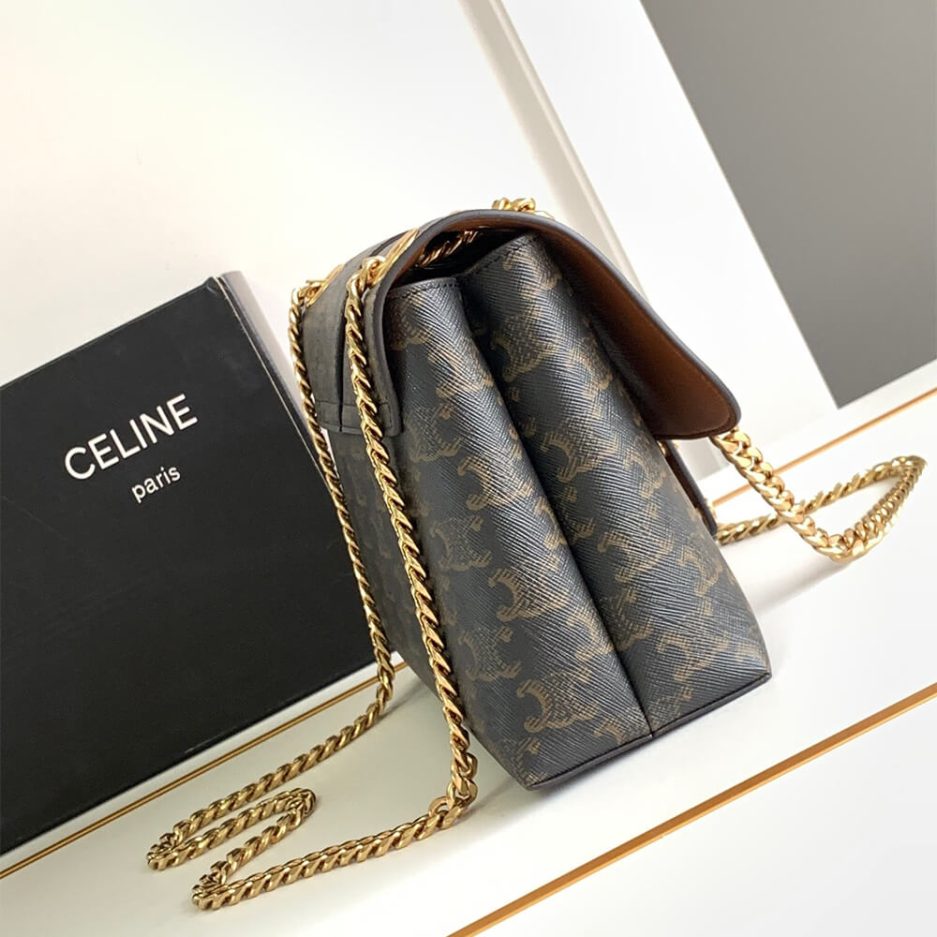 Medium  VICTOIRE BAG WITH LOGO PRINT