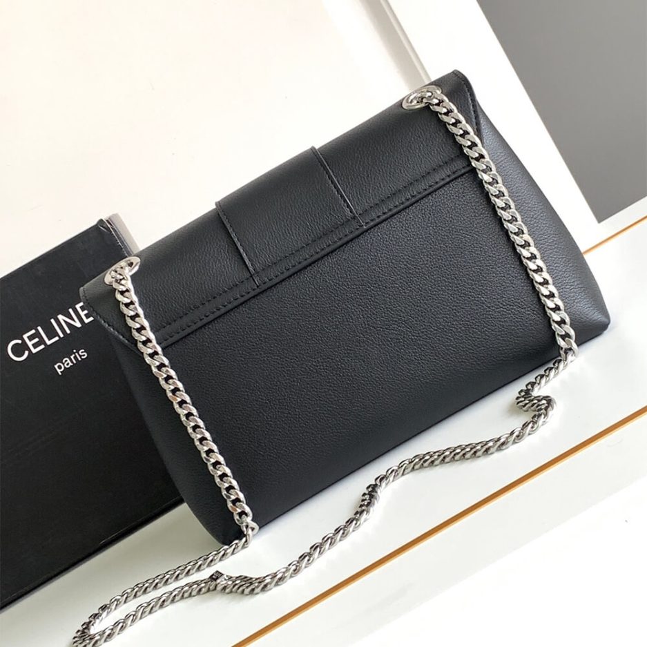 Medium  VICTOIRE bag in soft calfskin