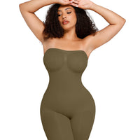 Strapless Sculpting Shapewear Bodysuit - HeyShape