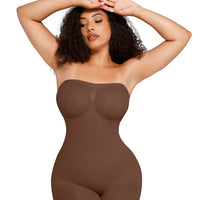 Strapless Sculpting Shapewear Bodysuit - HeyShape