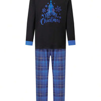 Nordic Reindeer Graphic Red & White Family Matching Pajama Set