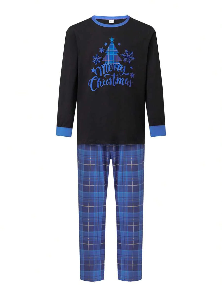 Nordic Reindeer Graphic Red & White Family Matching Pajama Set