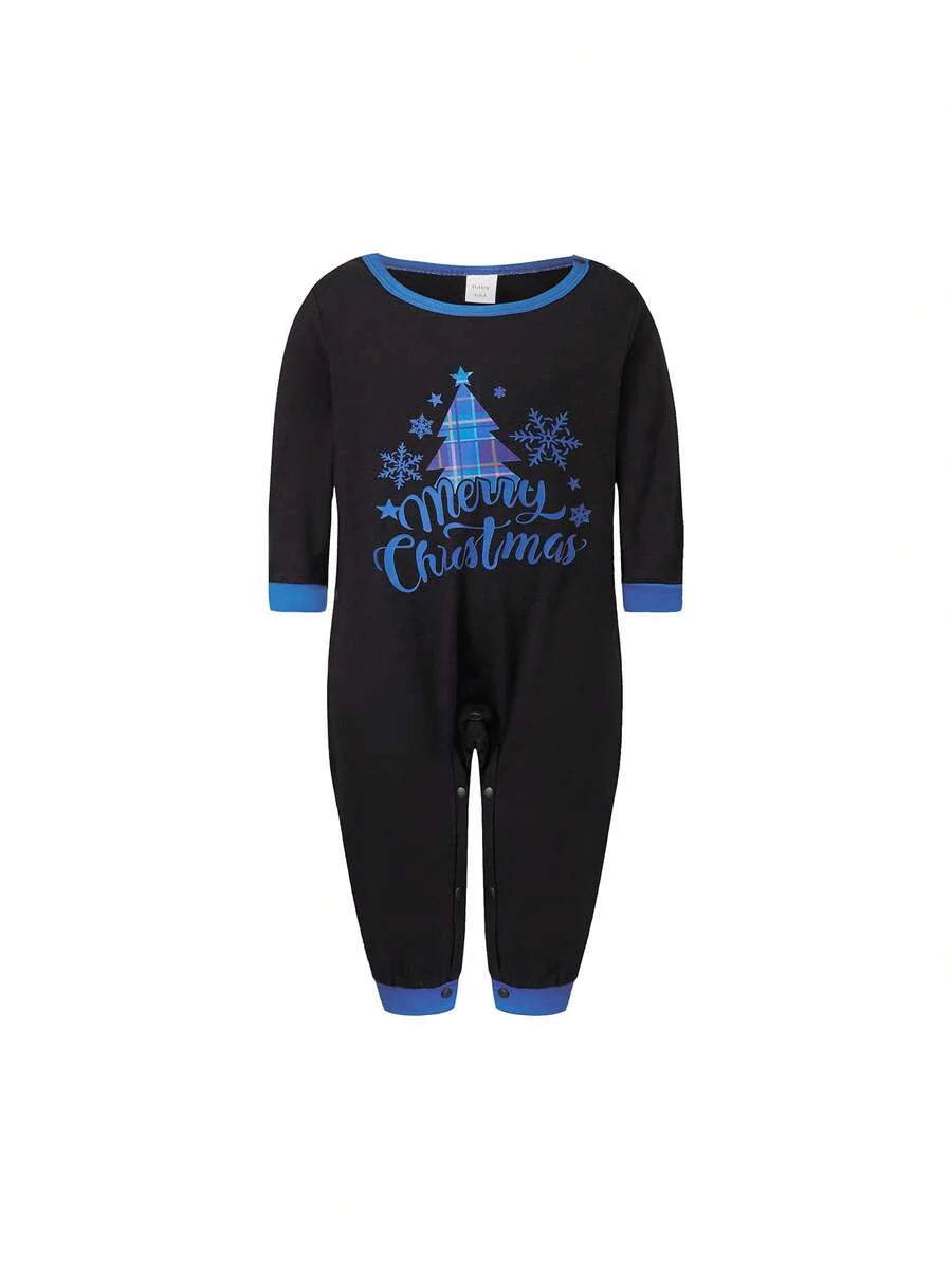 Nordic Reindeer Graphic Red & White Family Matching Pajama Set