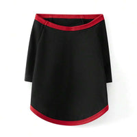 Christmas Tree Plaid Black & Red Family Matching Pajama Set