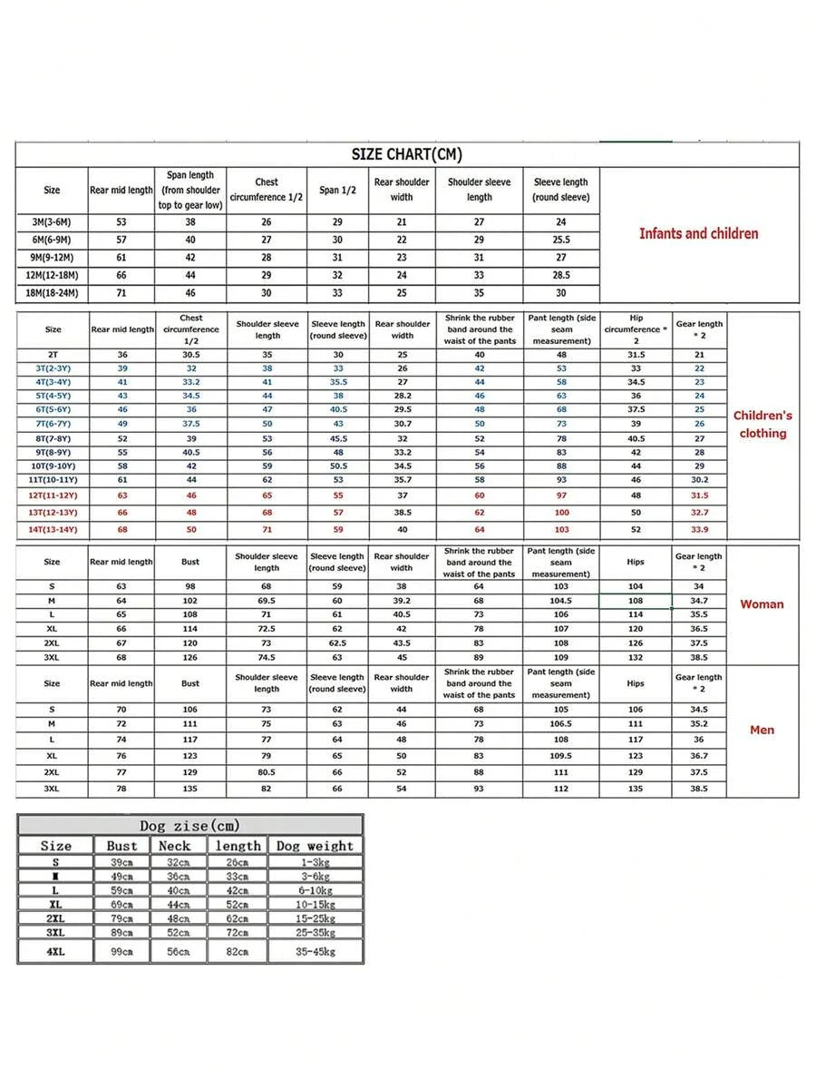 Reindeer Graphic & Red Plaid Family Matching Christmas Pajama Set