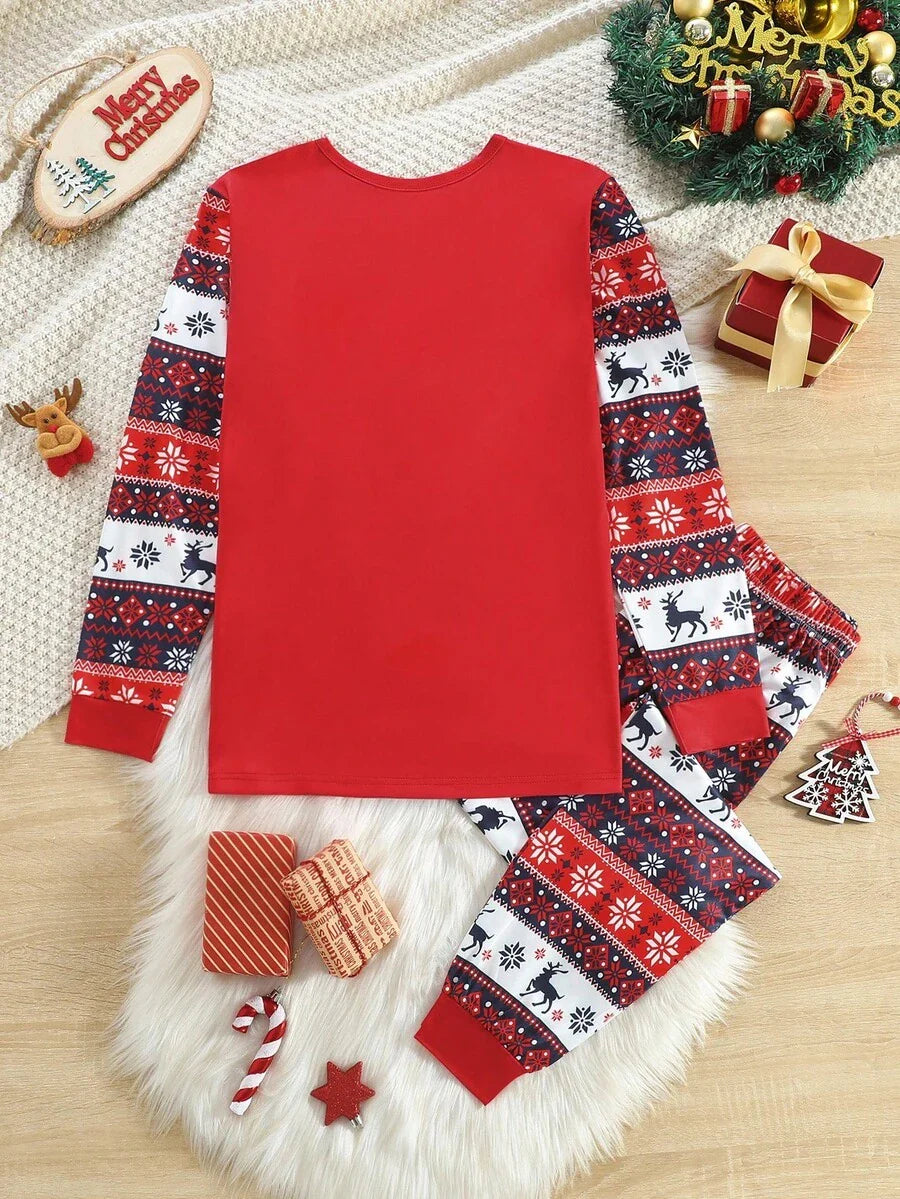 Gingerbread Man Family Matching Christmas Pajamas