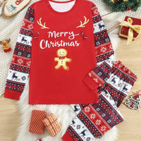 Gingerbread Man Family Matching Christmas Pajamas