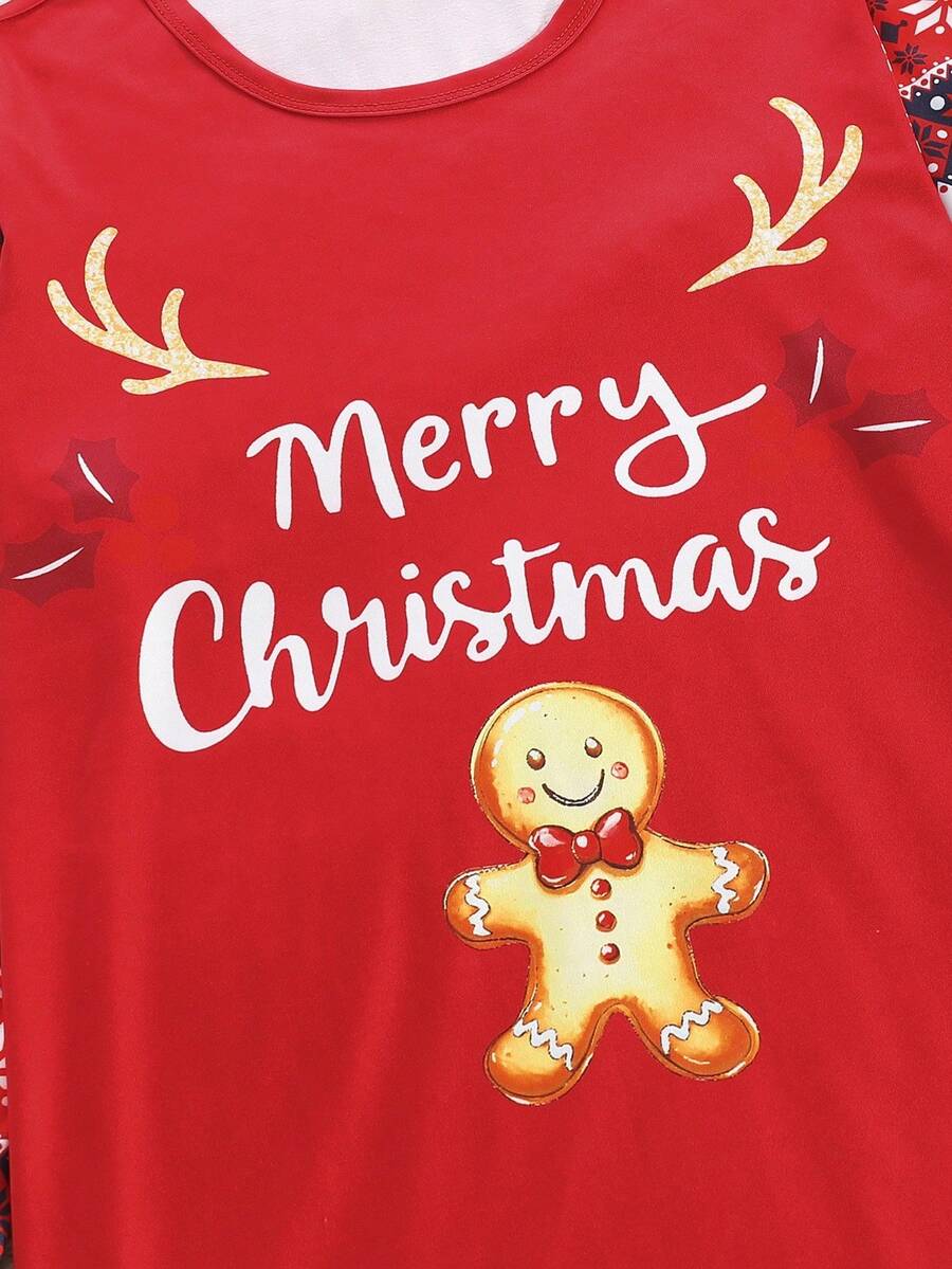Gingerbread Man Family Matching Christmas Pajamas