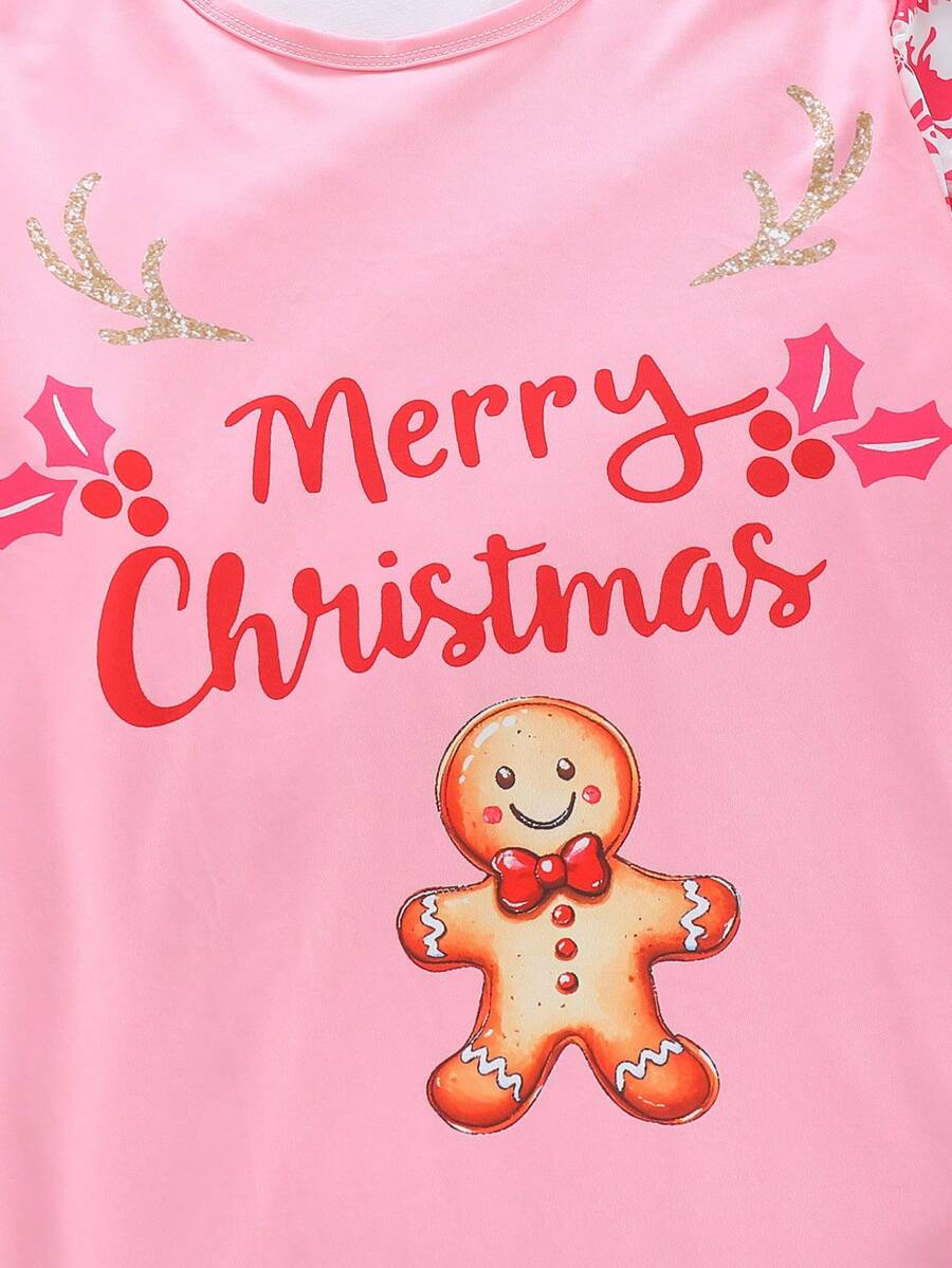 Gingerbread Man Family Matching Christmas Pajamas