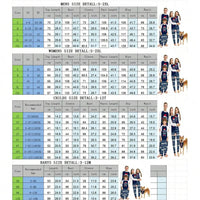 Nordic Reindeer Graphic Red & White Family Matching Pajama Set