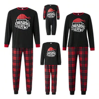 Nordic Reindeer Graphic Red & White Family Matching Pajama Set