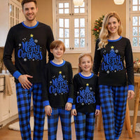 Nordic Reindeer Graphic Red & White Family Matching Pajama Set